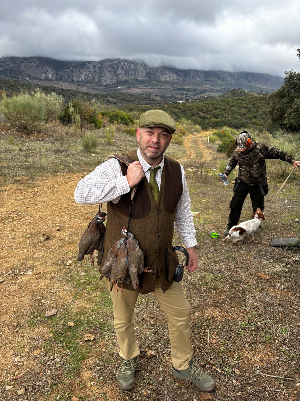 A guest on a game day in the field
